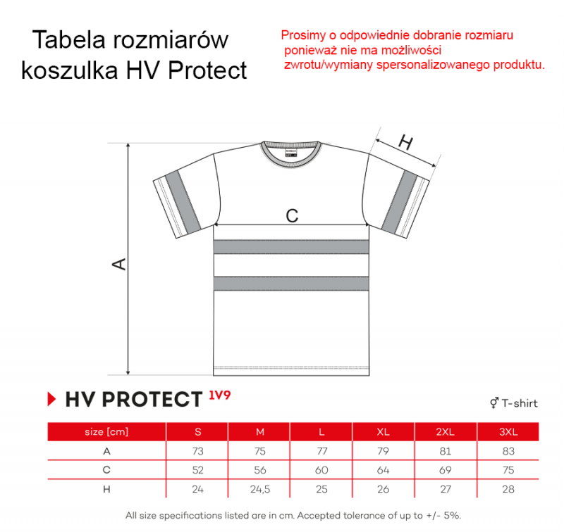 Koszulka HV Protect 1V9 - obrazek 2